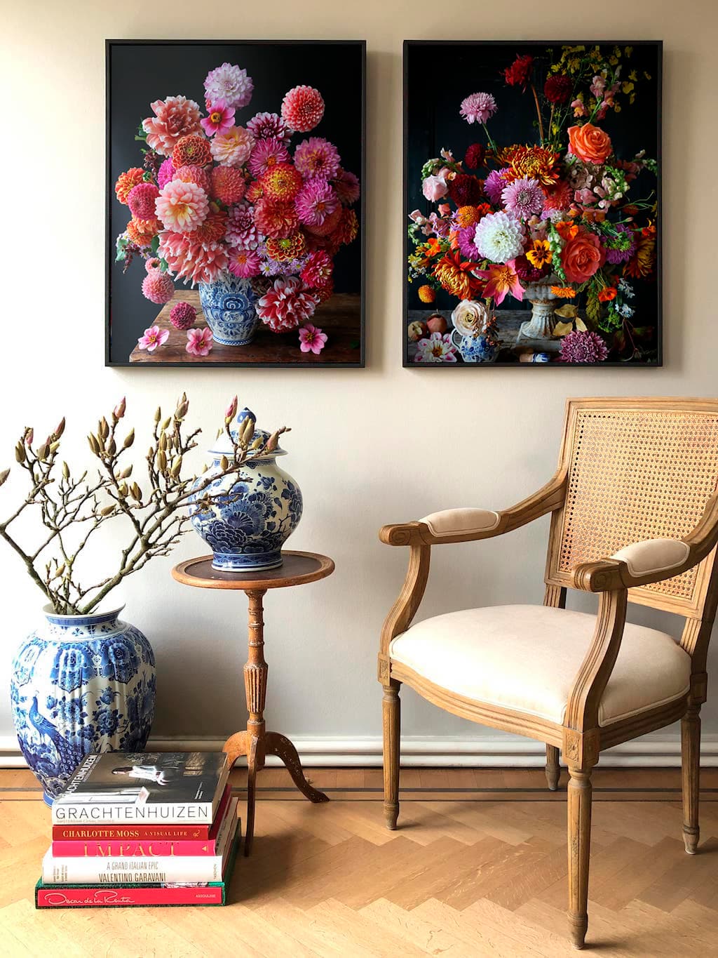 Make your walls blush with Natasja Sadi’s limited edition fine art flower prints, hand-signed and printed on Hahnemuhle Fine Art paper